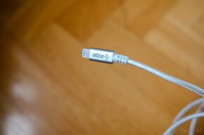 Kabel Alza AluCore Lightning 2m stříbrný - 2