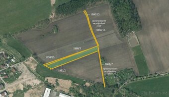 Pozemek, bydlení, prodej, Planá nad Lužnicí, Tábor - 2
