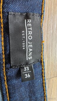 Pánské rifle Retro Jeans vel. 33/36 - 2