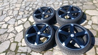 al kola 20 5x112 ŠKODA VW SEAT AUDI MERCEDES + pneu - 2