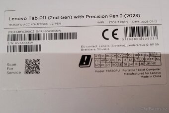 Lenovo Tab P11 (2nd Gen) + Pen2 - 2