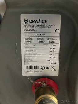 Bojler DRAŽICE OKCE 125 - 2