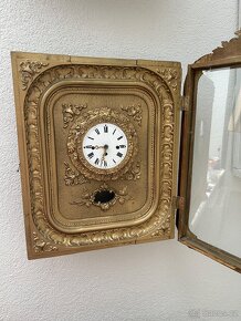 Empirove ramove hodiny biedermeier 3 ks - 2