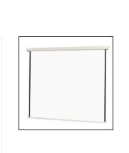 Projekční plátno Rollo Basic PLUS 1:1 240x240cm - 2