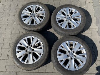 Alu orig letní sada VW 5x112 6,5J ET50 205/55 R16 (91V) 2022 - 2