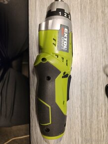 Prodám Aku vrtací šroubovák 3,6V Li-ion EXTOL CRAFT 402114 - 2