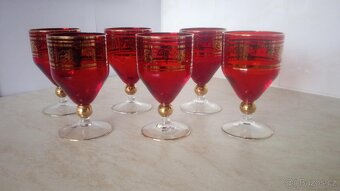 Skleničky bohemia glass 6ks - 2