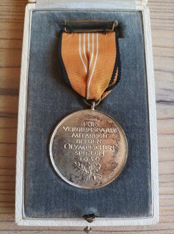 Německé olympijské vyznamenání (olympijské hry 1936 v Berlín - 2