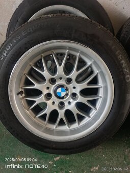 ALU kola ROD 5x120 R15 letní gumy - 2