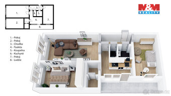 Prodej bytu 3+1 v Náchodě, ul. Pražská - 2