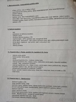 Maturitní otázky- ekonomika, marketing - 2