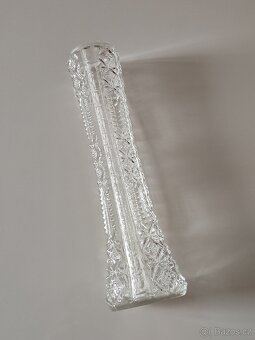 Váza čirá, Crystalex, POŠTOVNÉ 50 Kč - 2