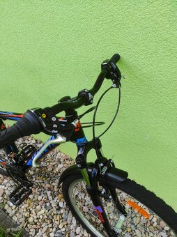 Značkové kolo ALPINA 26"/17,5" (modrá/oranžová) - 2