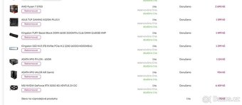 Herní PC – Ryzen 7 5700 / RTX 5050 / 16 GB RAM / SSD 1 TB / - 2