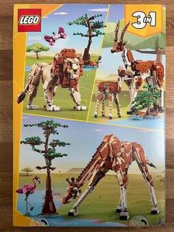 LEGO Creator 3 v 1 31150 Divoká zvířata ze safari - nové - 2