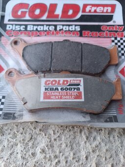 Brzdové destičky přední Goldfren GP6 - nové - 2