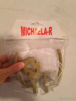 Štítové kování zlatá,bílé, hnědé, antik - 2