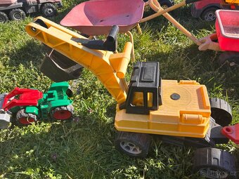 Bagr auto na písek s přívěsem - 2