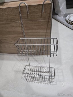 Sprchová polička form & style pro montáž na baterii - 2