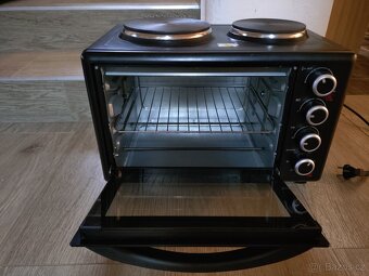 Dvouplotýnkový vařič s troubou - 2