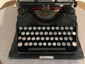 Vintage starožitný psací stroj Continental 340 - 2
