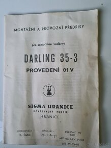Čerpadlo - Darling 35 - 3  Sigma Hranice - 2