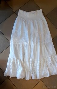 Dlouhá Bílá sukně - 2