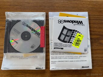 Microsoft Windows 98 CZ a 95 CZ (nové, nerozbalené) - 2