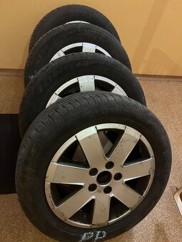 Alu kola 215/55 R 16 + letní pneumatiky - 2