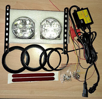 Světla Compass pro denní svícení DRL-2x4-LED.12/24V. - 2