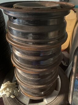 Plechové disky VW 5x100 R15 - 2