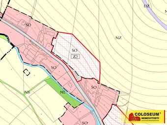 Staré Město, stavební parcela, 4 278 m2 – pozemek - 2