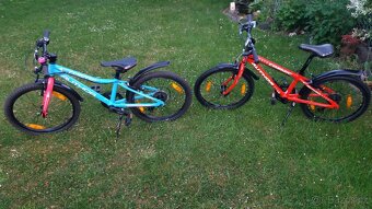 2x Super lehké kola Author Cosmic 20" můžu POSLAT s velice - 2