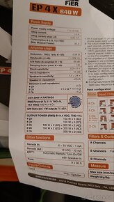 Zesilovač HERTZ EP4X - 2