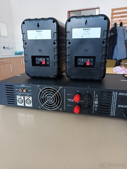 Zesilovač MC Crypt PA 3000 MK III, plus repro - 2