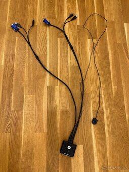 KVM switch - ATEN CS22U - 2 porty přepínač KVM VGA USB - 2