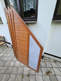 4 koncove zasteny/čast mlecne sklo - 2