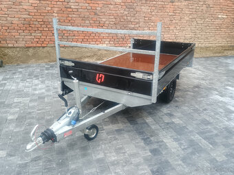 Přívěs Henra Craft 255x150 1350kg, bržděný - 2