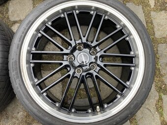 Alu kola BORBET 19" 5x114,3 letní HANKOOK 245/35R19 - 2