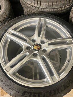 Originál sada alu kol PORSCHE Panamera s letními pneu 20" - 2