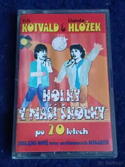 kazety-české-Landa,Janda,Kryštof,Ledecký,Bílá,Nagy atd.... - 2
