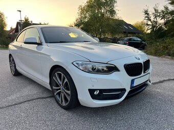 BMW F22 220d 135kw aut.8st, kůže, navi 128tkm - 2