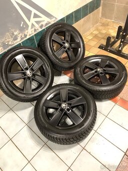Alu kola Škoda R16 5X112 ZÁNOVNÍ ZIMNÍ PNEU 205/55 R16 STAR - 2