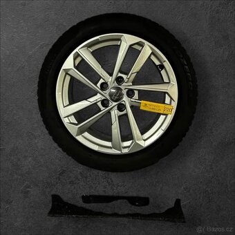 Originální alu kola Audi 5x112 + zimní 205/50 R17 - 2