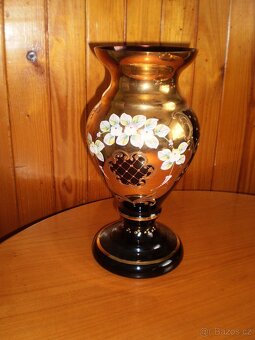 novoborské sklo - bohatě zdobené - 3 kusy ++NOV++ - 2