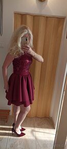 Šaty Roco plesové, společenské vel. 38 - 2