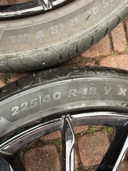 ALU Kola Monaco 5x112, R18 Letní pneu - 2