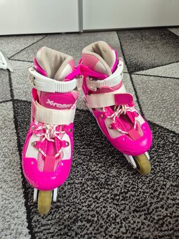 Dětské rostoucí kolečkové brusle X-roller 26-29 - 2