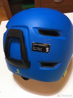 Dětská lyžařská helma Scott, velikost 51-54 cm - 2