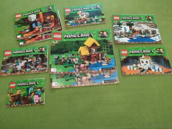 Lego Minecraft vesnice 21138 - 21145, 8 stavebnic - 2